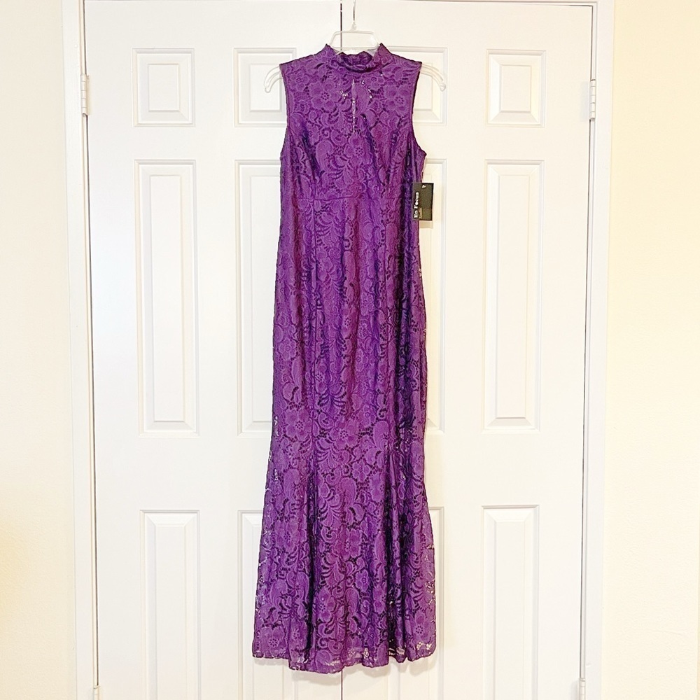 Enfocus Studio Violet Sleeveless Maxi Dress